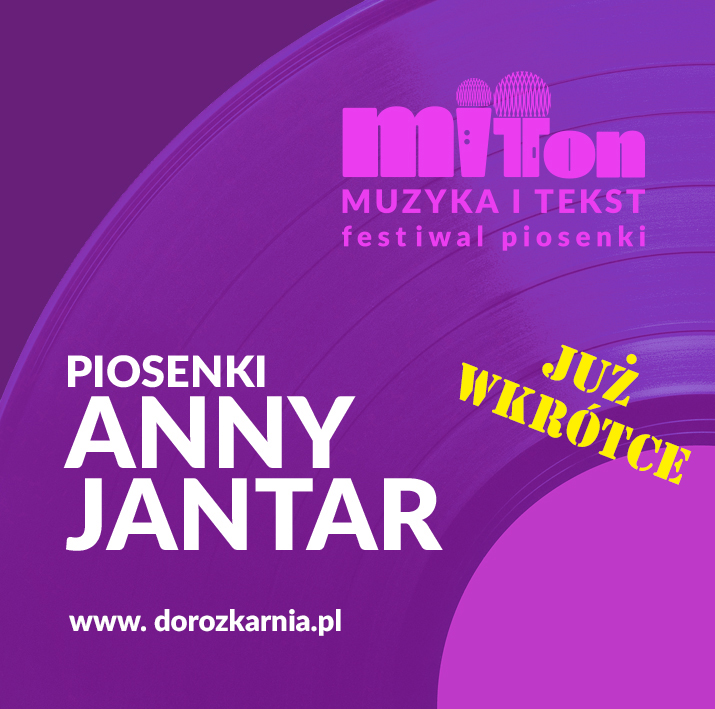 Grafika - okładka płyty Piosenki Anny Jantar